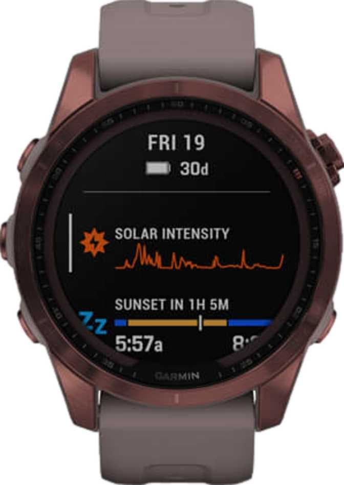 GARMIN FENIX 7S SAPPHIRE SOLAR